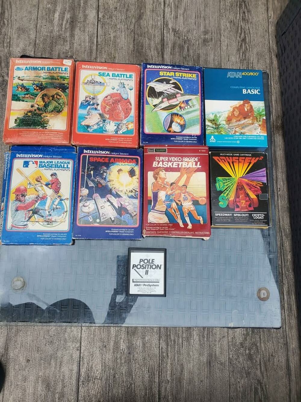 Vintage Video Game Lot – Intellivision Atari Odyssey